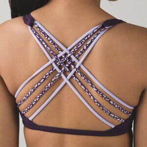 NWOT Lululemon Free To Be Bra (Wild) - Size 6 - Lilac Purple